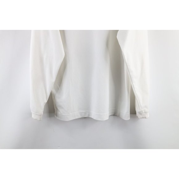 Nike Golf Mens Medium Travis Scott Mini Swoosh Mock Neck Long Sleeve Shirt White - Picture 8 of 8